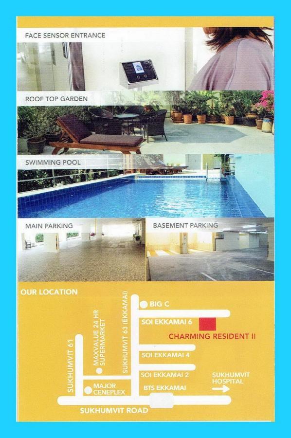 Charming Resident At Ekkamai From Studio Unit Up To 2 Bedroom Apartment Bangkok Bagian luar foto